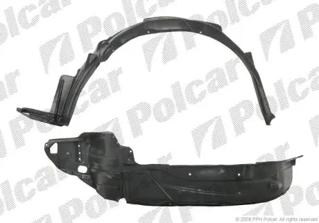 Подкрылок правый Polcar 3825FP-2