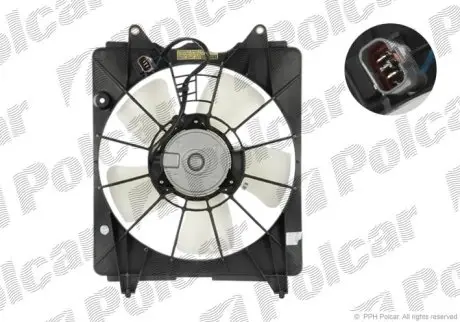 Вентилятор с корпусом/кронштейном Polcar 382823W3