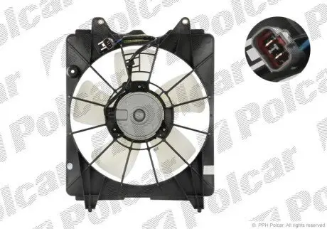 Вентилятор с корпусом/кронштейном Polcar 382823W4