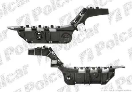 Кронштейн бампера правий, OE Polcar 3833078X