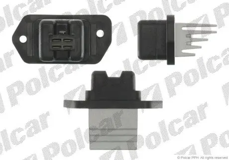 Резистор вентилятора салону Polcar 3833KST-1