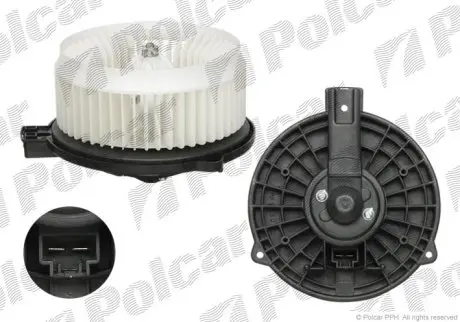 Вентилятор салона Polcar 3833NU-2