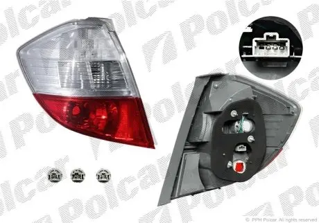 Фонарь задний Polcar 3837870E