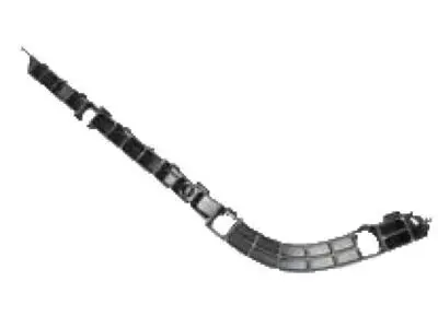Кронштейн бампера левый Polcar 384596-7