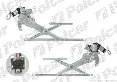 Склопідйомник електричний Polcar 3875PSE2