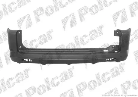 Бампер задний Polcar 387696