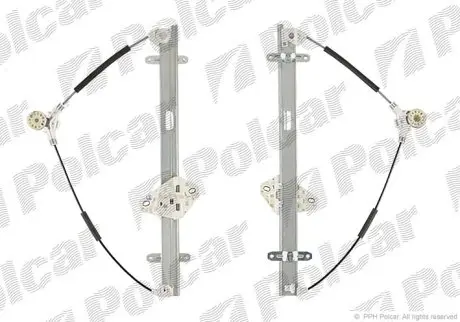 Склопідйомник електричний без електромотора Polcar 3876PSG1