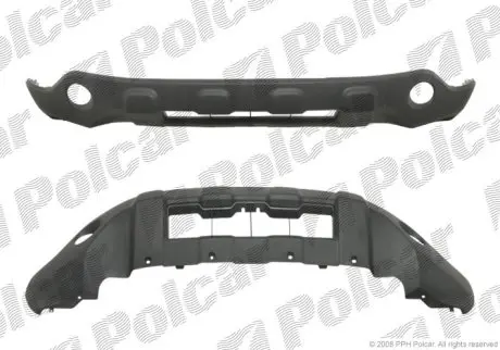 Бампер передний Polcar 387807-6