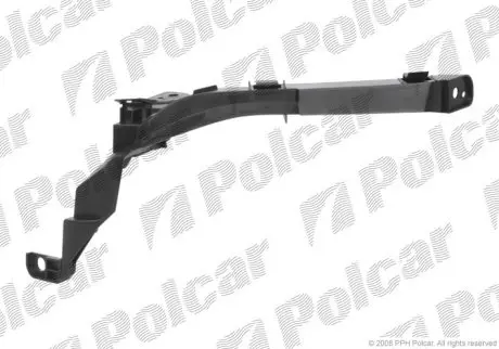 Кронштейн бампера левый Polcar 387807-7