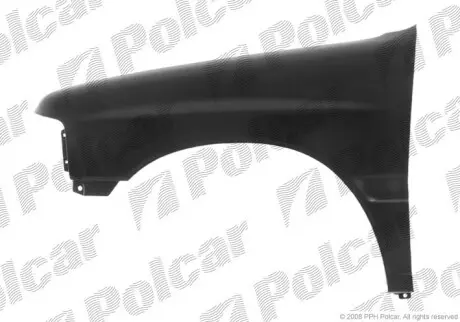 Крило переднє ліве Polcar 395001