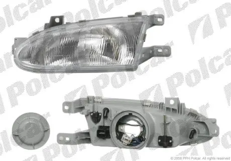 Фара основная Polcar 400509-E