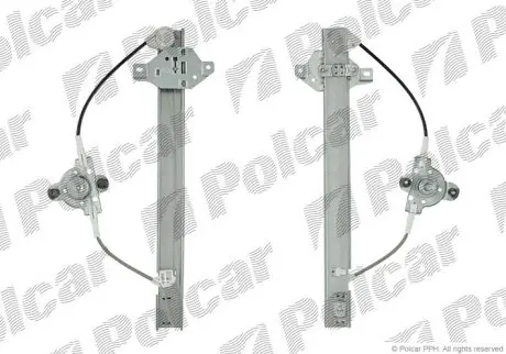 Склопідйомник ручної Polcar 4005PSM3