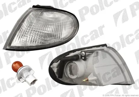 Вказівник повороту передній HYUNDAI LANTRA, 96- Polcar 401120-E