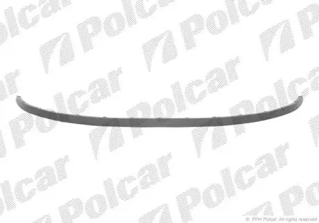 Спойлер бампера переднього Polcar 401525