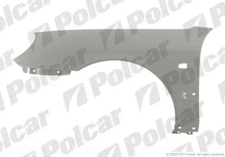 Крыло переднее правое Polcar 402502