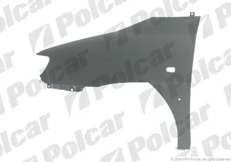 Крыло переднее левое Polcar 403501