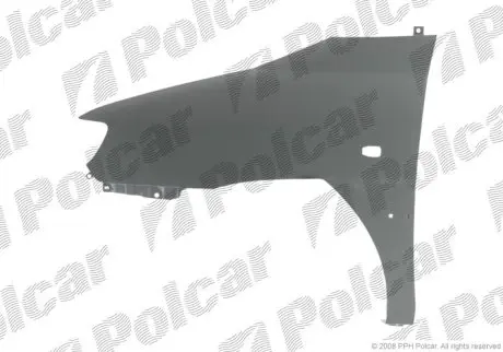 Крыло переднее правое Polcar 403502