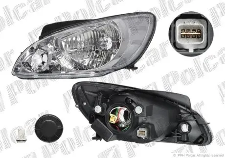 Фара основная Polcar 4044091E