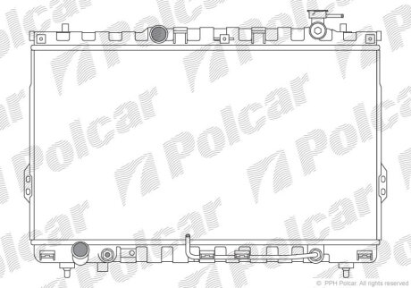 Радіатори охолодження Polcar 4050082K