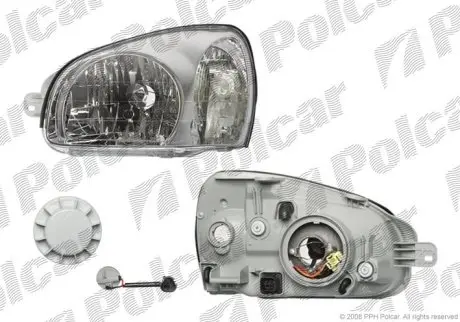 Фара основна Polcar 405009-E