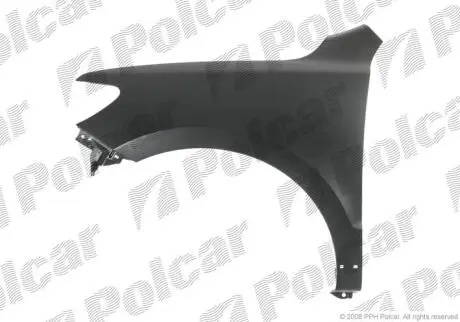 Крило переднє ліве Polcar 405101