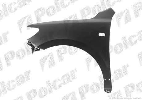 Крыло переднее правое Polcar 405102-2