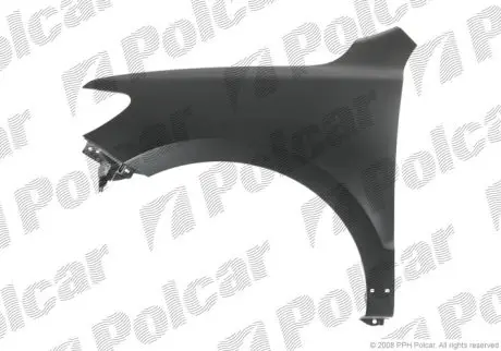 Крило переднє праве Polcar 405102