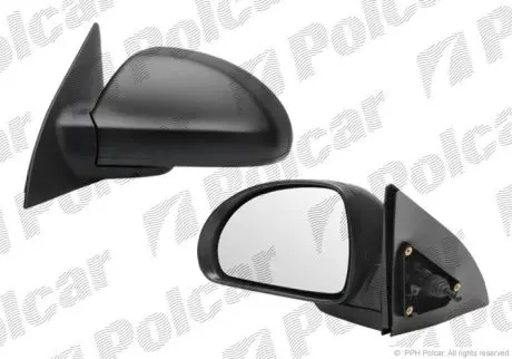 Дзеркало зовнішнє праве Polcar 4114521E