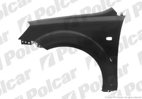 Крыло переднее левое Polcar 411701