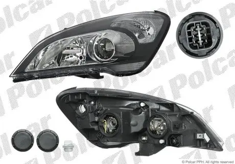 Фара основная Polcar 4118100E