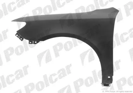 Крыло переднее правое Polcar 413402