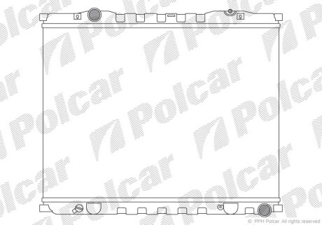 Радіатори охолодження Polcar 4170081X