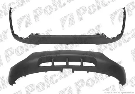 Бампер передний Polcar 417207-5