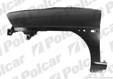 Крило переднє праве Polcar 420202