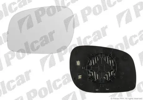 Вставка наружного зеркала левая Polcar 4310544E