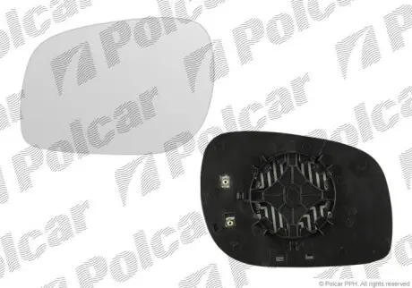 Вставка наружного зеркала правая Polcar 4310554E