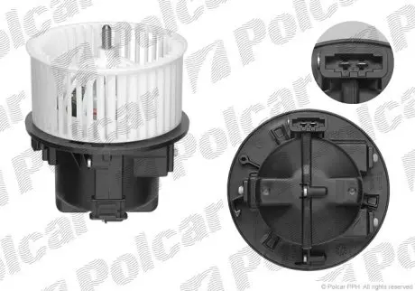 Вентилятор салону Polcar 4312NU2X