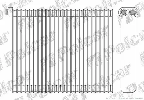 Випарник кондиціонера Polcar 4405P8-1