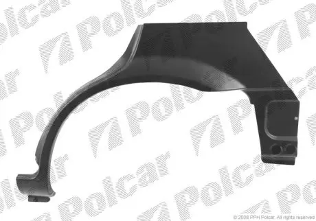 Ремкомплект крила заднього правий Polcar 450984-4