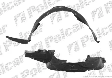 Підкрилок правий Polcar 4517FP-1