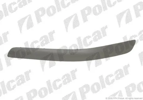 Молдинг бампера лівий Polcar 451807-5