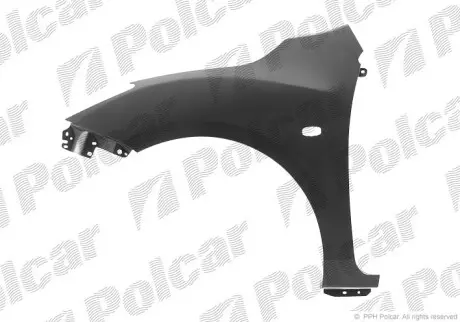 Крило переднє праве Polcar 454202