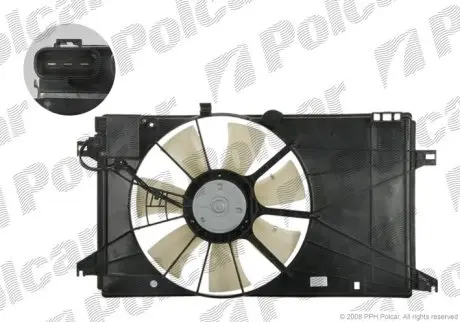 Вентилятор з корпусом / кронштейном Polcar 455023W2