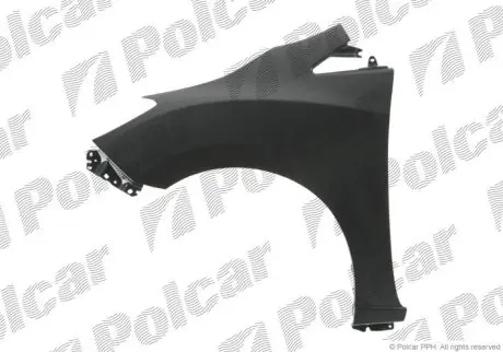 Крило переднє праве Polcar 455102