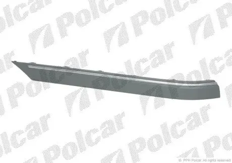 Накладка бампера правая Polcar 50039612