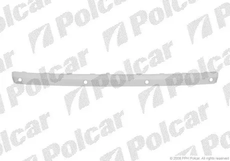 Молдинг бампера середній Polcar 500396-8