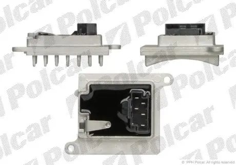 Резистор вентилятора салону Polcar 5003KST-2