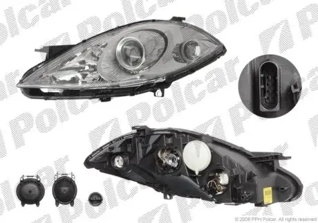 Фара основная Polcar 5006103E