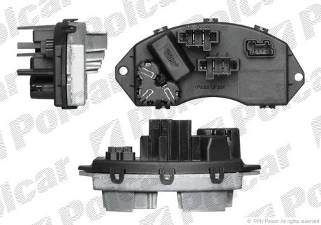 Регулятор вентилятора кабіни Polcar 5006KST1X