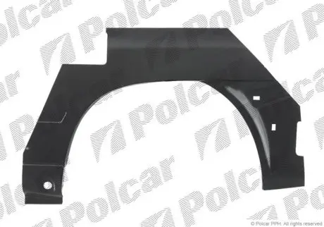Ремкомплект крила заднього правий Polcar 501284-6